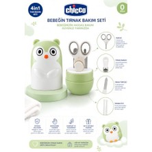 aklow akyoleticaret Chicco Bebek Tırnak Bakım Seti-Baykuş Yeşil