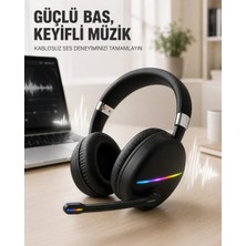 Eco Port Rgb Siyah Kulaklık Max-17