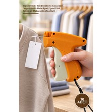 Yenilig 10 Adet Etiket Kılçık Makinesi – Ergonomik El Tipi Etiketleme Tabancası, Değiştirilebilir Metal Iğneli, Iğne Kilitli, Tekstil ve Mağazacılık (Tag Gun)