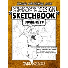 aklow akyoleticaret Fantasy Role Playing Games Character Design Sketchbook: Dwarfkind, Multiple Body Types