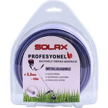 aklow akyoleticaret 1lb Motorlu Tırpan Misinası, Metal Alaşımlı, 3,3 Mm, 43 Metre