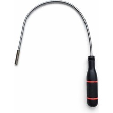 aklow akyoleticaret Yaylı Mıknatıs 50 cm 1.5 Lb Endüstriyel Güçlü Manyetik Çubuk Metal Toplama Aparatı