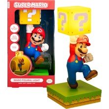 Şanal Paladone Süper Mario Diorama Işık - 3 Parlaklık Ayarına ve Resmi Sese Sahip 35 cm Dokunarak Etkinleştirilen Lamba, USB ile Çalışan Yatak Odası ve Oyun Odası Dekoru - Nintendo Koleksiyon Hediyesi