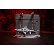 aklow akyoleticaret Zincirlenmiş Dehşet "jaws'ın Hücresi" Gri 3D Baskı Diorama