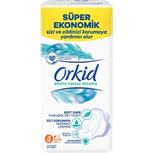 aklow akyoleticaret Extra Hassas Koruma Normal (Boy 1) Kanatlı Hijyenik Ped 20 Adet