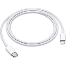 aklow akyoleticaret Kablo, Type-C To Lightning USB 1 Metre iPhone ile Uyumlu Şarj Data Kablosu Type-C Uçlu iPhone ile Uyumlu USB Kablo 1m