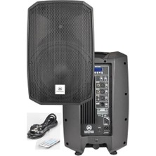 aklow akyoleticaret MAXI-12A Aktif Kabin Hoparlör, 12 Inç, H Sınıfı, 1200 W, Bluetooth, USB