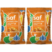 aklow akyoleticaret Saf Vegan Peynir Aromalı Protein Cips 50 G 2'li Paket