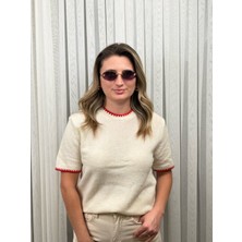 Alis Boutique Triko Kısa Kollu Kazak