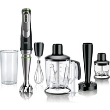 Şanal Braun Multiquick 9 Mq 9147X El Mikseri – Active Powerdrive ve Splashcontrol Ile, Püre Yapma Çubuğu, Sebze Ezici, Mikser, Parçalayıcı ve Çırpma Teli, 1200 Watt, Siyah/paslanmaz Çelik