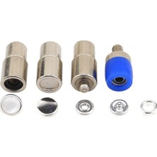 Şanal Dzn Tools 9,5 mm Klikıt Kalıp Seti, Delikli, Kapaklı ve Sedefli