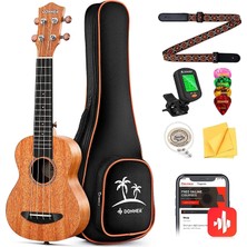 Şanal Donner DUS-100 Soprano Ukulele Seti (Natural)