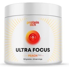 aklow akyoleticaret Şeftali Aromalı Ultra Focus 120G, 20 Servis