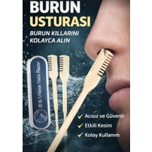 aklow akyoleticaret Burun Kılı Usturası 4'lü Seti, Kulak Temizleme Aparatı ve Taşıma Kutusu