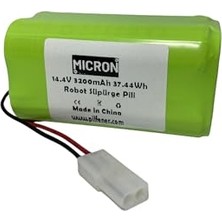 aklow akyoleticaret Süpürge, Mi Vacuum Mop 2in1 Essential Akıllı Robot Bataryası (Mjstg1) 14.4V 3200 Mah Pil Yüksek Kapasite 1.5 Kata Kadar Daha Uzun Kullanım