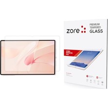 aklow akyoleticaret Huawei ile Uyumlu Matepad 12X Tablet Temperli Cam Ekran Koruyucu, Şeffaf