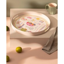 Şanal Madame Coco Cuisine Yuvarlak Tepsi