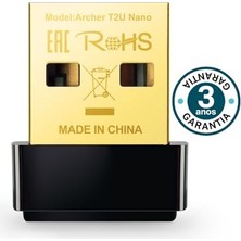 aklow akyoleticaret Archer T2U Nano AC600 Nano Wireless USB Adaptör