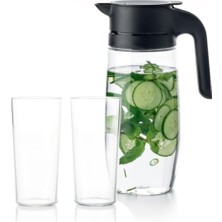 Şanal Tupperware Royal Sürahi Bardak Set (Sürahi 1.7 Lt-2xbardak) Hsgl