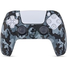 aklow akyoleticaret P5 Kol Gamepad Uyumlu Silikon Kılıf (Urban Phantom)