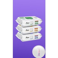 aklow akyoleticaret Easy Clean Yüzey Temizlik Havlusu 100'LÜ 3 Paket (300 Yaprak) Hediyeli