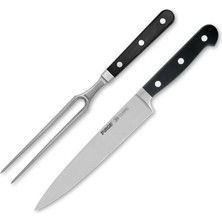 Şanal Pirge Classic Barbekü Mangal Çatal Bıçak Seti