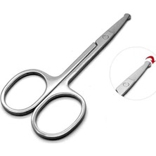 aklow akyoleticaret Küt Uçlu Kolber Makası; Burun, Kulak ve Bıyık Kılı Kesimi