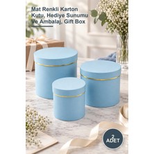 Yenilig 2 Adet Düz Karton Hediye Kutusu Seti – Mat Renkli Karton Kutu, Hediye Sunumu ve Ambalaj, Gift Box