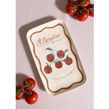 Şanal [marka] Italian Summer Dikdörtgen Servis Tabağı 31X20 cm