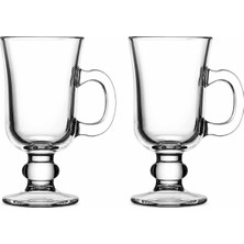 Şanal Pasabahce 55141 - Irlanda Kahvesi, Punsch, Sıcak Şarap, Sıcak Çikolata Kupası, 2'li Set