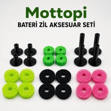 aklow akyoleticaret Davul Zil Aksesuar Seti 32 Parça | Bateri Zil Aksesuar Seti