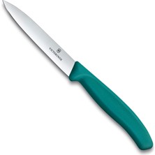 Şanal Victorinox 6.7704.C1 Swiss Classic 10CM Düz Soyma Bıçağı, Yeşil