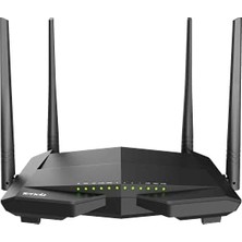 aklow akyoleticaret V12 Modem Yönlendirici (AC1200 300 Mbit/s 2,4 Ghz'de + 5 Ghz'de 867 Mbit/sn, 3 x Gigabit Lan Bağlantı Noktası +1 x Gigabit Wan) Beamforming, Vpn/ıptv/ıpv6; WPS|100-240V |50/60Hz ≤ 18 W Güç
