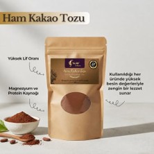 aklow akyoleticaret Katkısız Şekersiz Glutensiz Ham Kakao Tozu 100 G