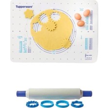 Şanal Tupperware Sihirli Merdane ve Hamur Açma Matı Ikili Set
