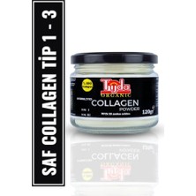 aklow akyoleticaret Organic Collagen Powder 120 G. (% 100 Saf) Tip 1-3