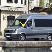 aklow akyoleticaret Sol Dış Dikiz Aynası Ön Kapağı Üçgen 2E0857567 Vw Crafter ile Uyumlu 2006-2016
