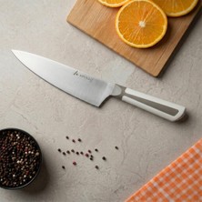 Şanal Aryıldız Plurex Big Şef Bıçağı 19 cm Koyu Bej