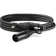 aklow akyoleticaret Rode Xlr-3 Premium Xlr Kablo (3 M, Siyah)