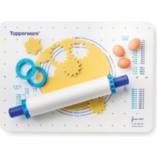 Şanal Tupperware Hamur Açma Matı ve Merdane