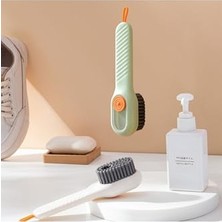 aklow akyoleticaret Deterjan Hazneli Çok Amaçlı Ayakkabı ve Bot Temizleme Fırçası