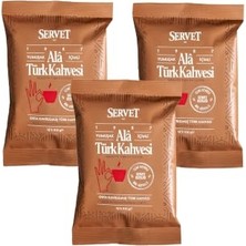 aklow akyoleticaret Türk Kahvesi, 3'lü Paket, 100 G x 3, Toplam 300 G