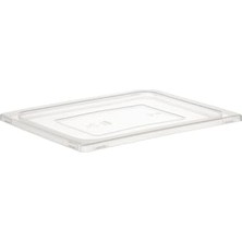 aklow akyoleticaret 1/2 Dikdörtgen Pp Gastronom Küvet Kilitli Kapak, 325X265X10