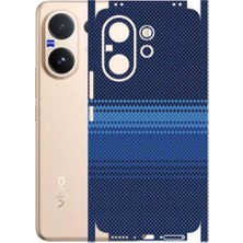 aklow akyoleticaret Vivo V60 5g Mavi 360° Kaplama; Rainbow Serisi