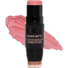Şanal Nudestix Nudies Blush Mat Allık Stick Sunkissed Pink 7gr