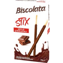 aklow akyoleticaret Şölen Biscolata Stix Sütlü 40 G