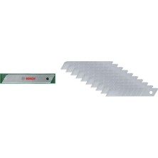 Şanal Bosch Kırma Bıçağı 18 Mm, 10 Adet (Maket Bıçağı/maket Bıçağı Için Yedek Bıçaklar; Yüksek Kaliteli Sk5 Çelik; Bıçak Boyutu 18 Mm; 7 Kırma Parça; Saklama Kutusu)
