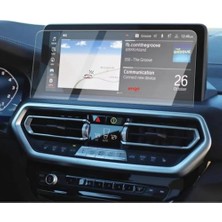 aklow akyoleticaret Bmw X3 12.3 Inç ile Uyumlu Mat Ekran Koruyucu Multimedya Şeffaf