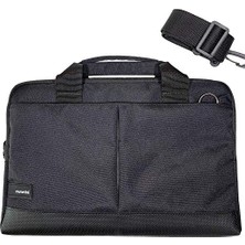 aklow akyoleticaret 13" - 13.3" Taban Korumalı, Omuz Askılı Macbook Air-Pro Laptop Çantası (Siyah)