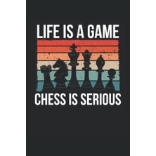 aklow akyoleticaret Life Is A Chess Game: Dot Grid Jounal Todo Exercise Book Or Diary 6" x 9" (15.24 x 22.86 Cm) 120 Pages